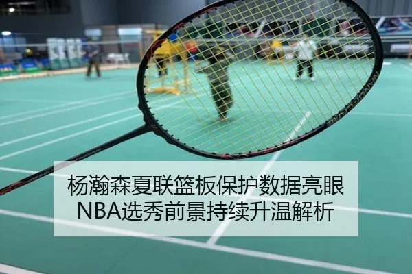 杨瀚森夏联篮板保护数据亮眼 NBA选秀前景持续升温解析