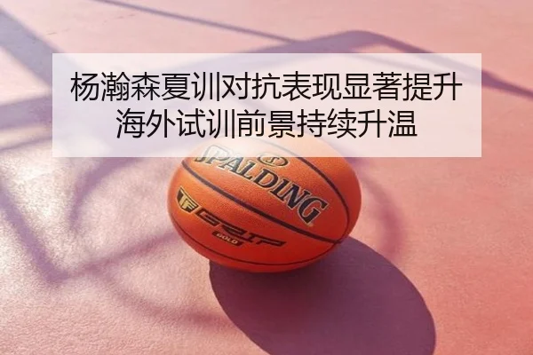 杨瀚森夏训对抗表现显著提升 海外试训前景持续升温
